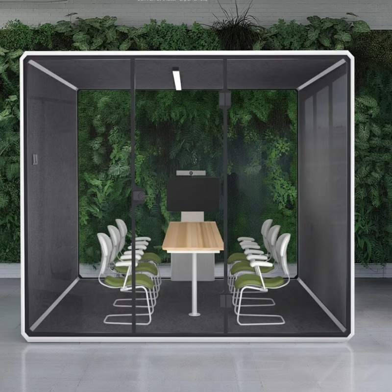 Ac Outdoor Power - Grote geluidsdichte werkplek/kantoorpod voor binnen- en