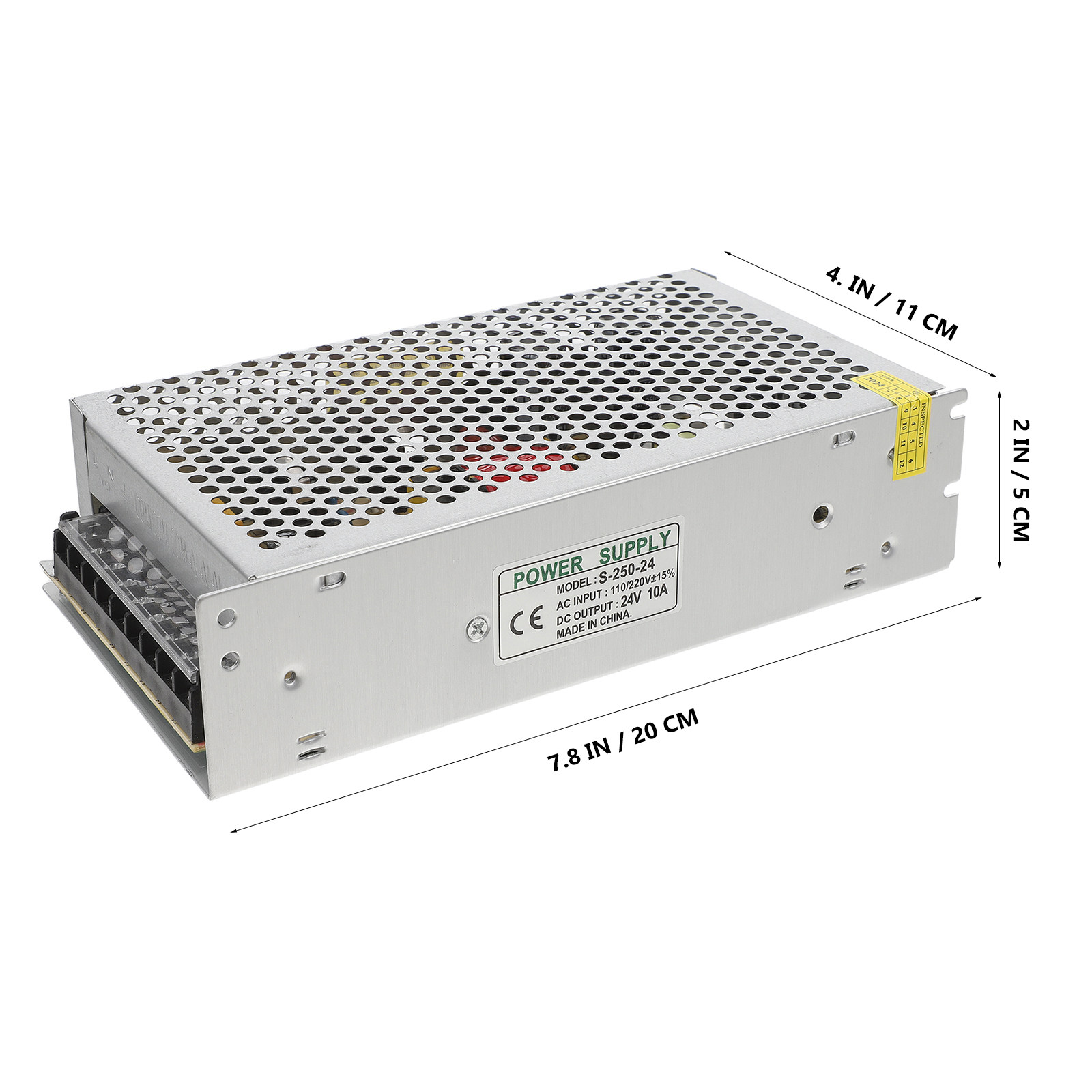 250W LED-voeding met constante - Outdoor Use Power Strip recensie en prijs