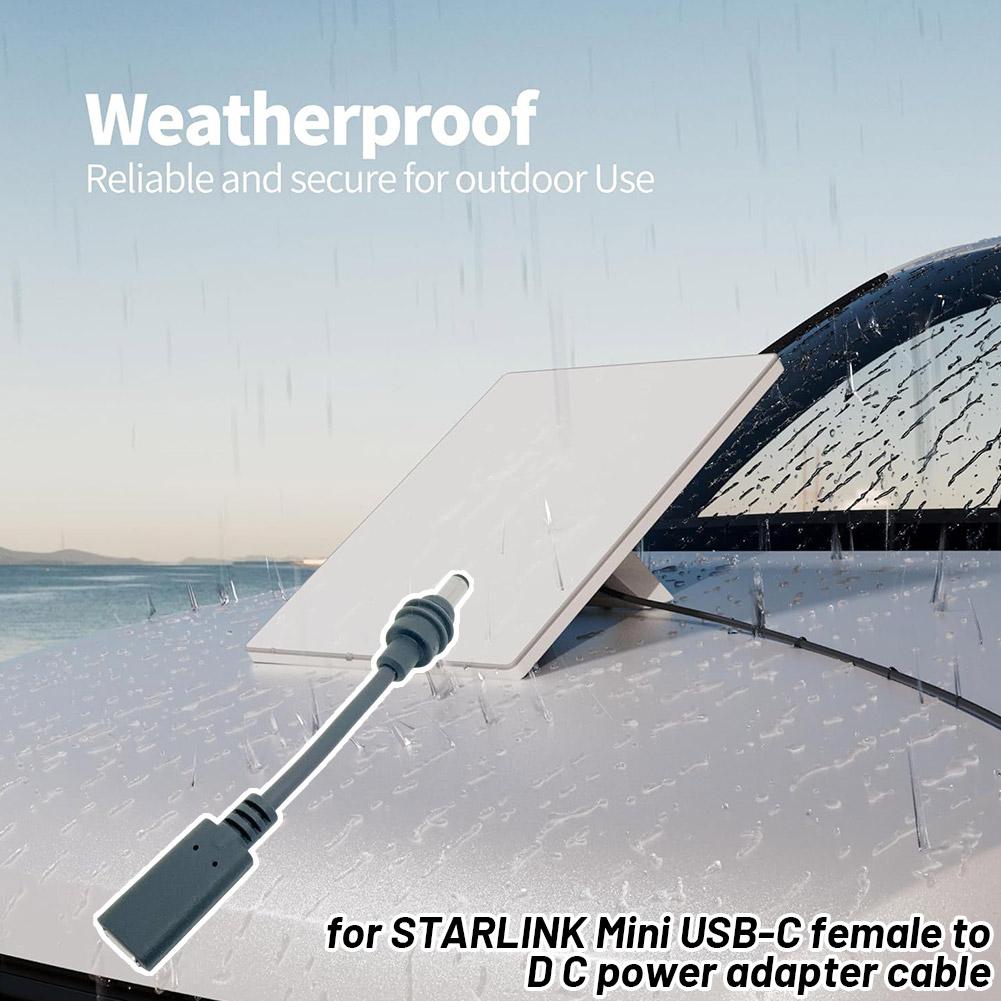 Voor STARLINK Mini USB-C Femal - Outdoor Power Adapter Usb C recensie en prijs